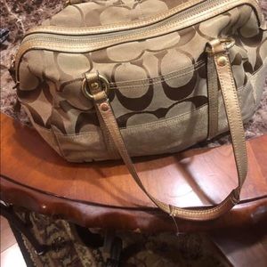 Authentic coach purse